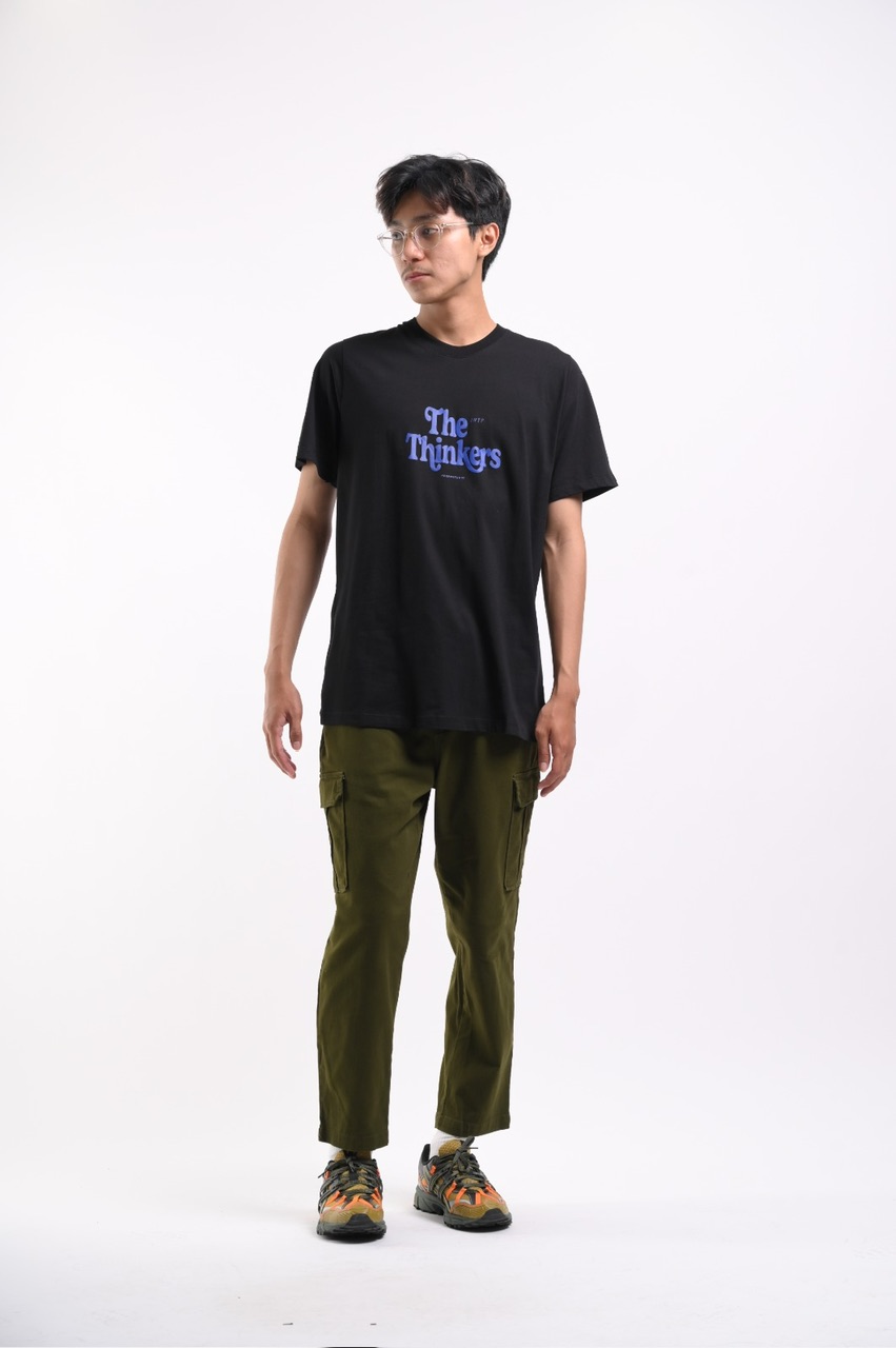 THE THINKERS TEES BLACK