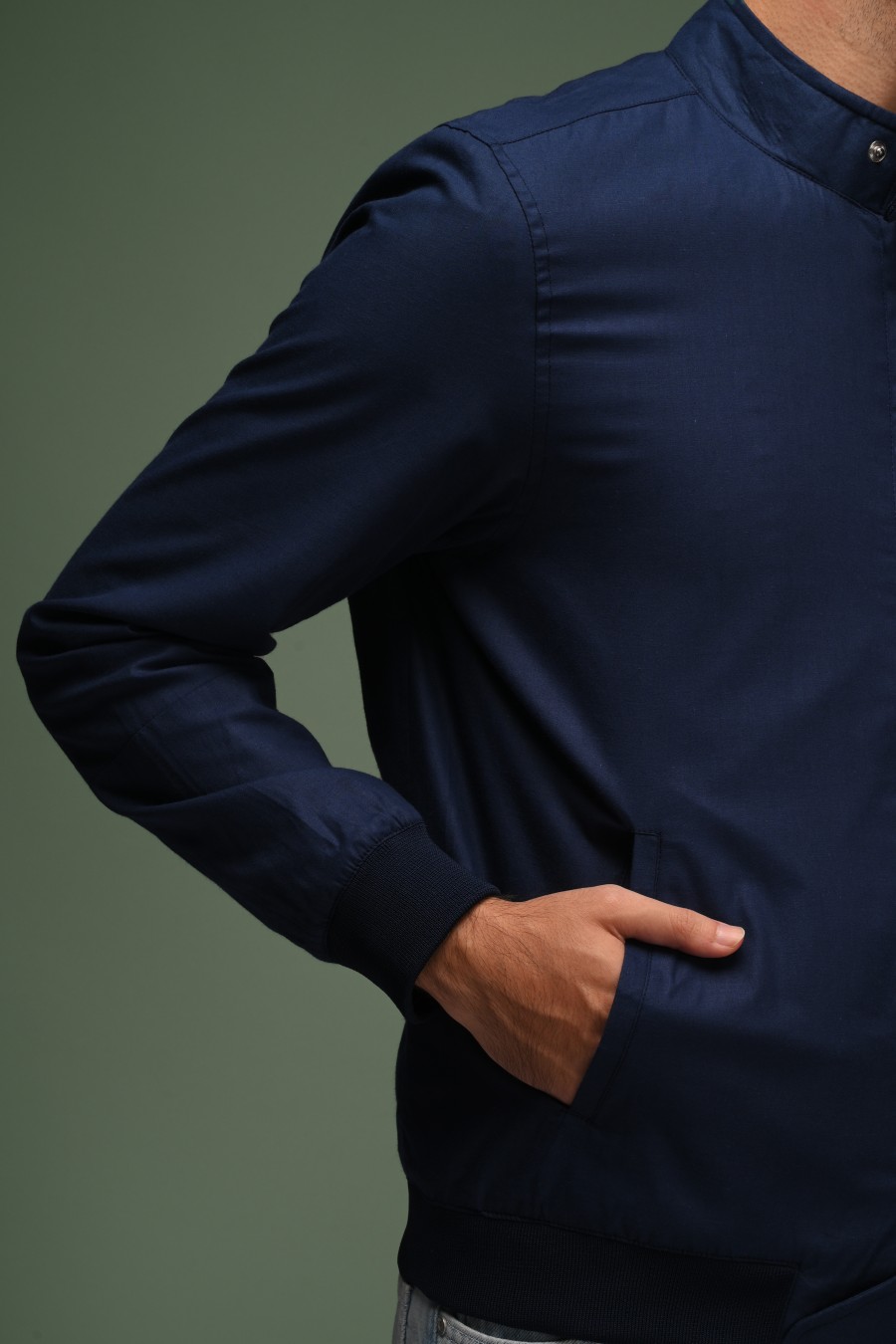 HARRINGTON JACKET NAVY