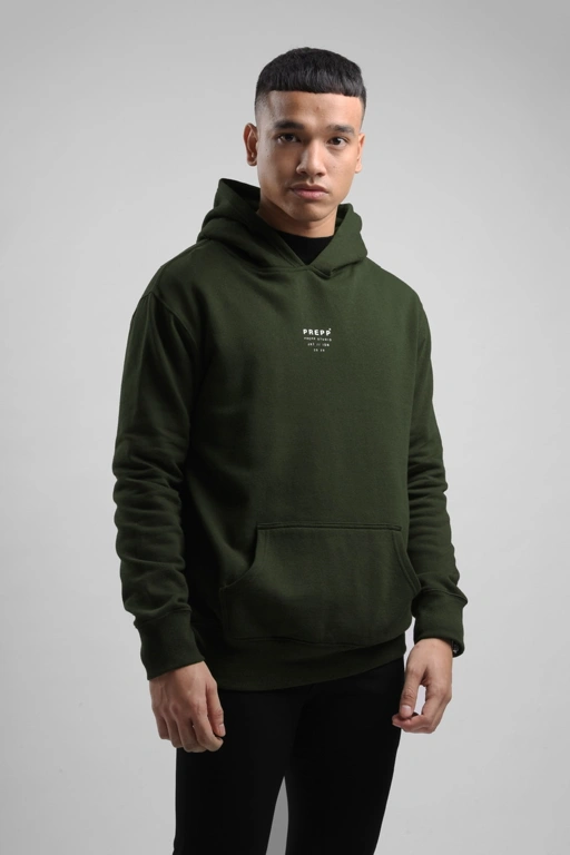 Image of prepp signature hoodie in army