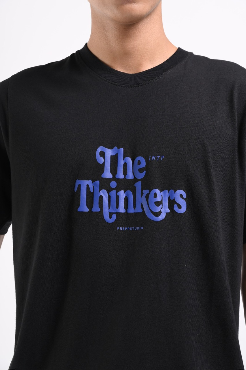 THE THINKERS TEES BLACK