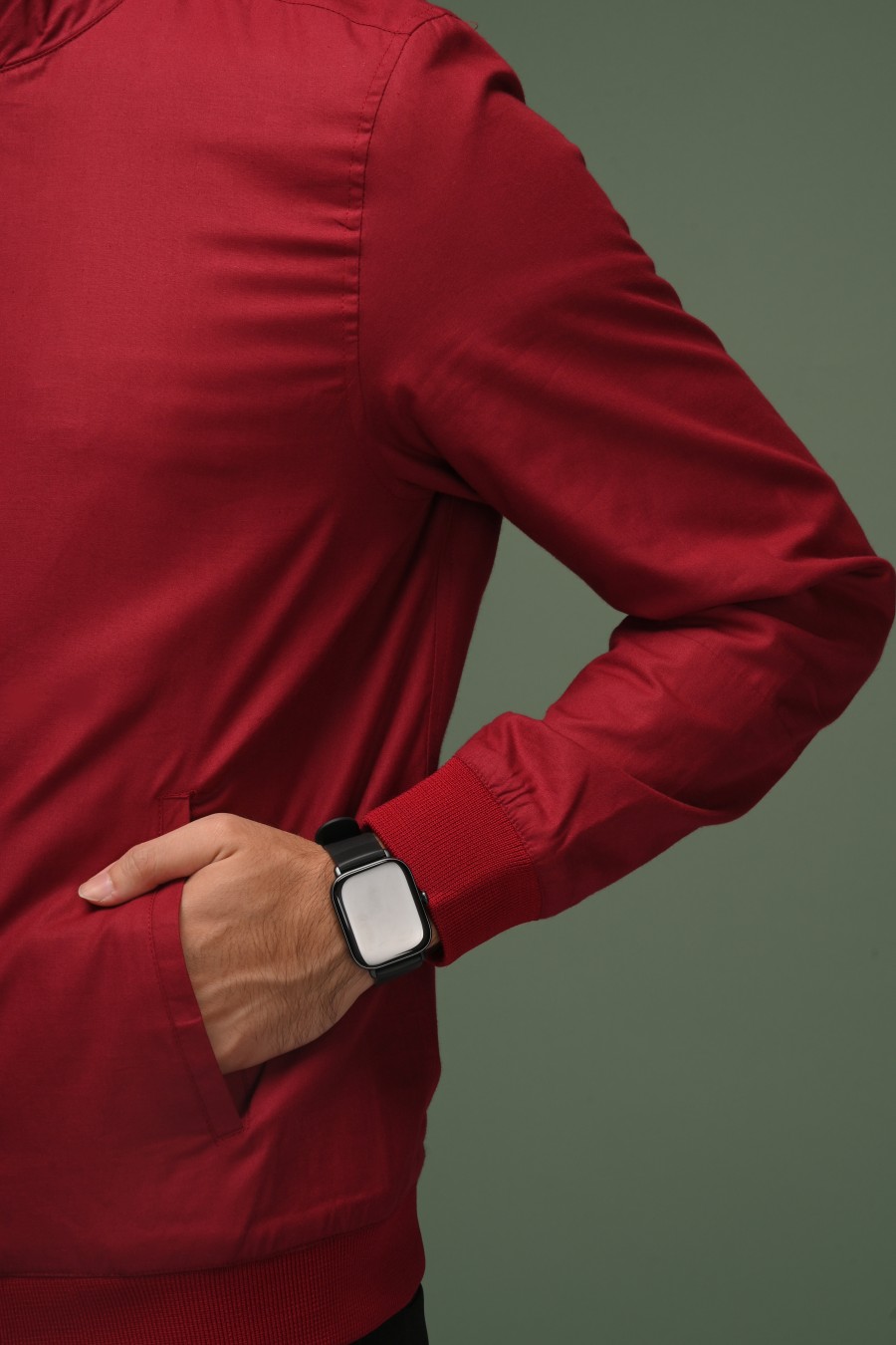 HARRINGTON JACKET RED