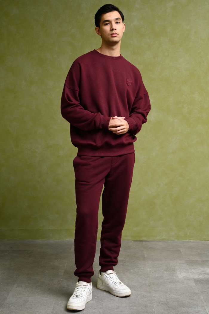 PREPP SIGNATURE JOGGER PANTS MAROON