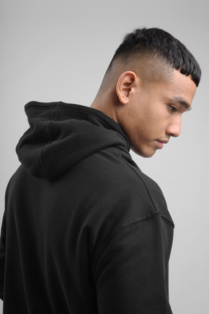 prepp signature hoodie in black