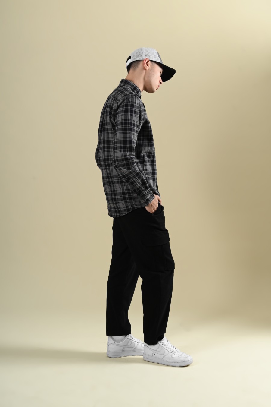 THE ULTIMATE SOLID FLANNEL LIGHT GREY