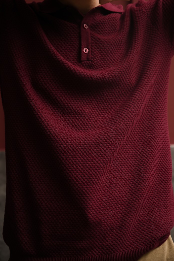 POLO HOVE MAROON