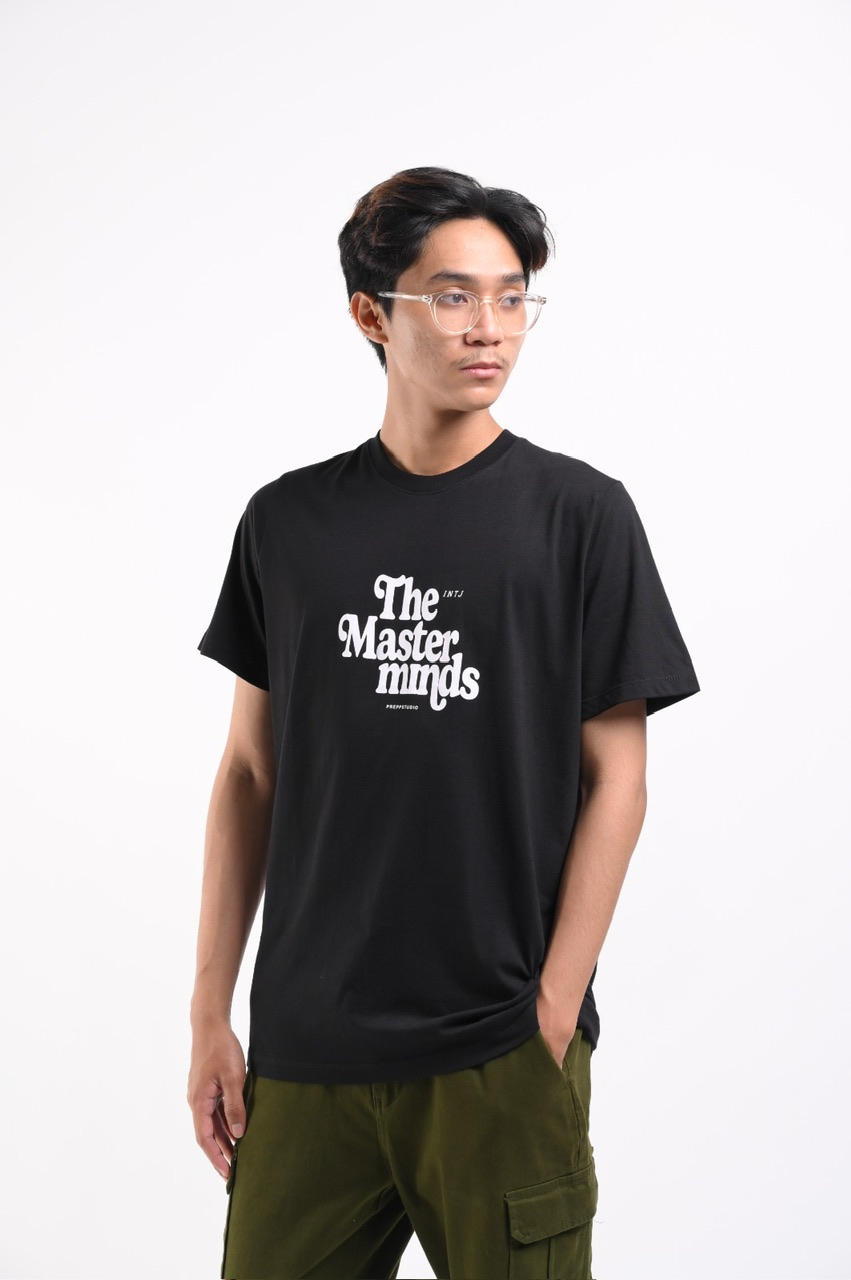 THE MASTER MINDS TEES BLACK