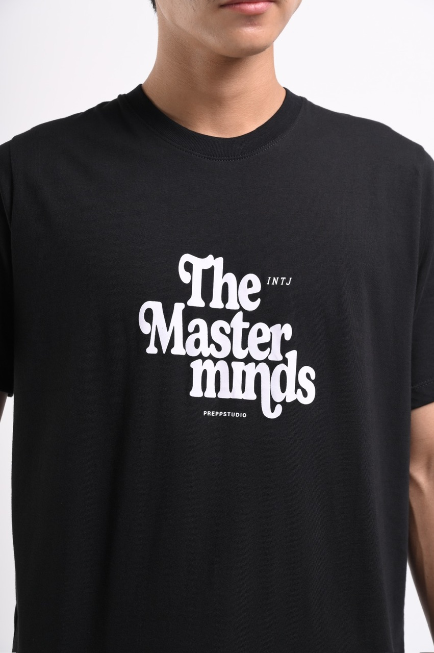 THE MASTER MINDS TEES BLACK