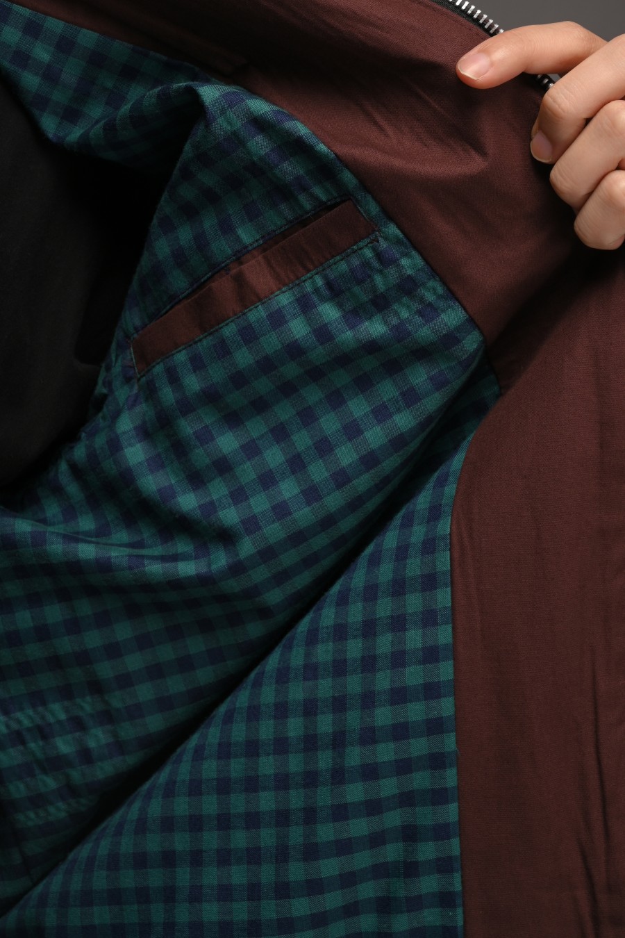 HARRINGTON JACKET BROWN