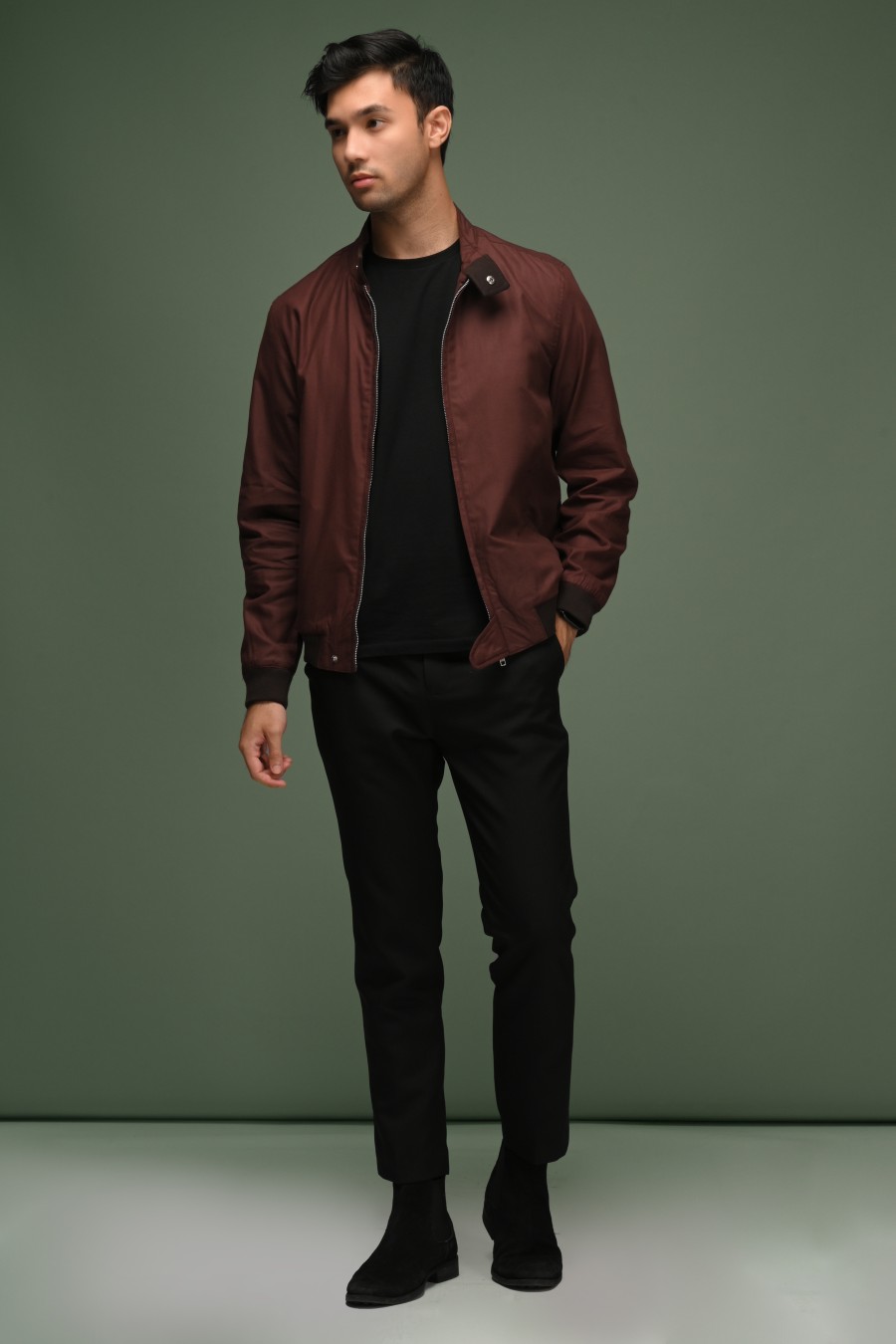 HARRINGTON JACKET BROWN