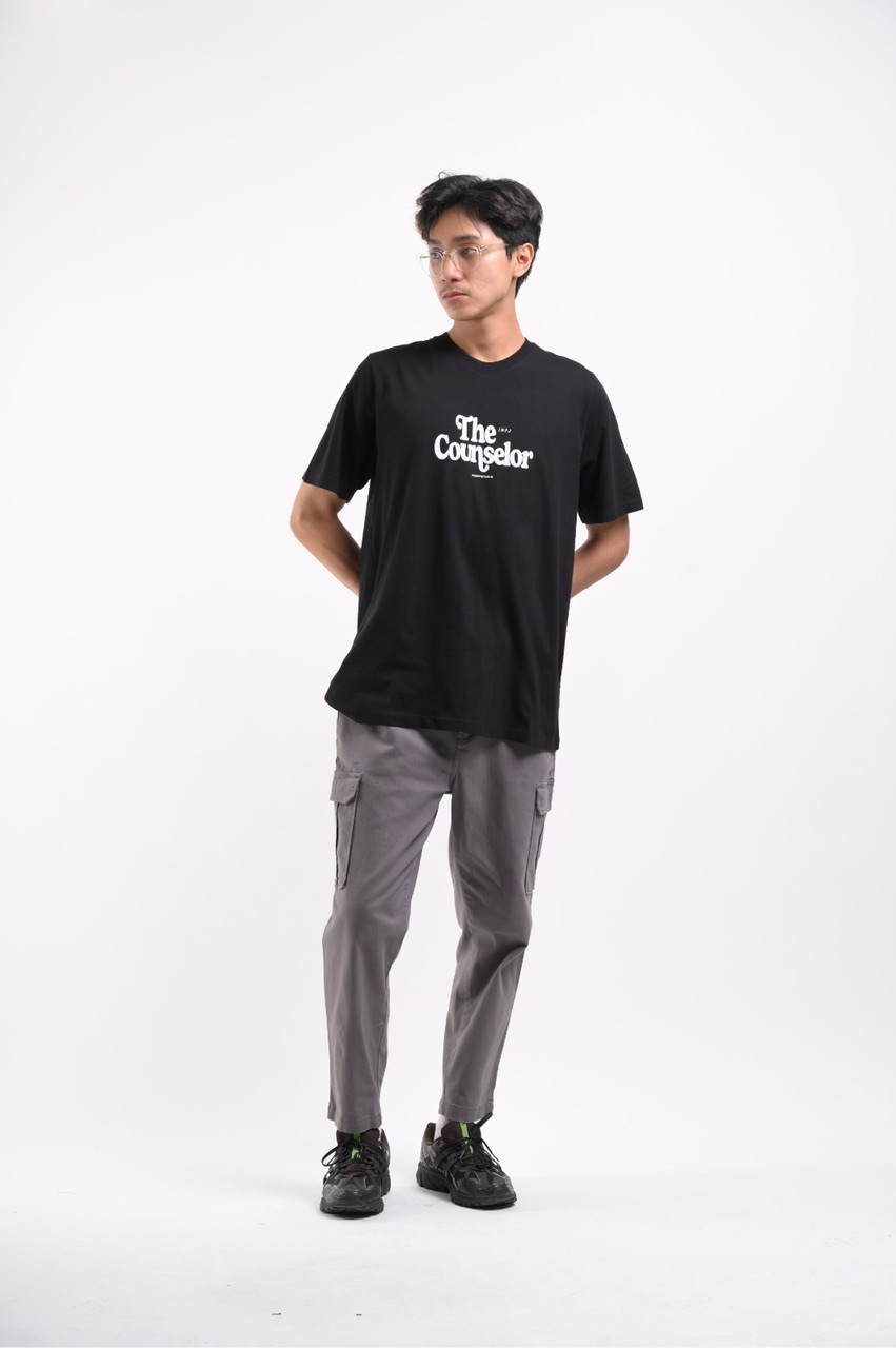 PTFA02-THE COUNSELOR TEES BLACK