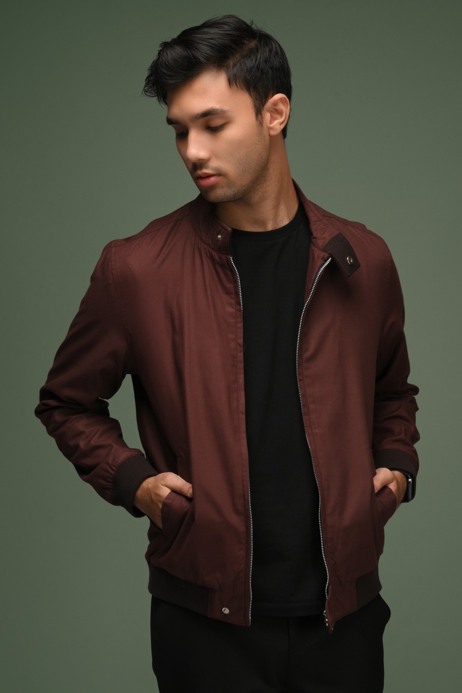 HARRINGTON JACKET BROWN