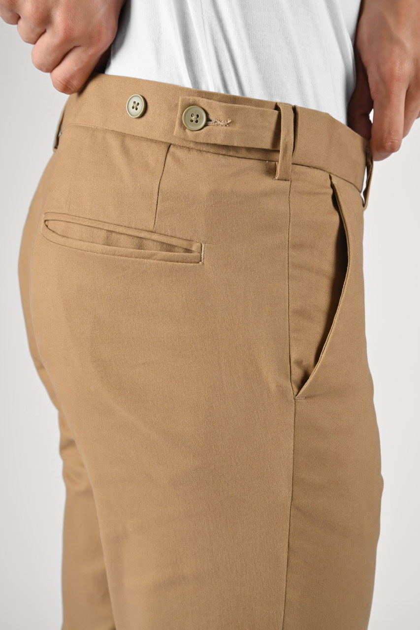 PATRON CHINOS PANTS LIGHT BROWN