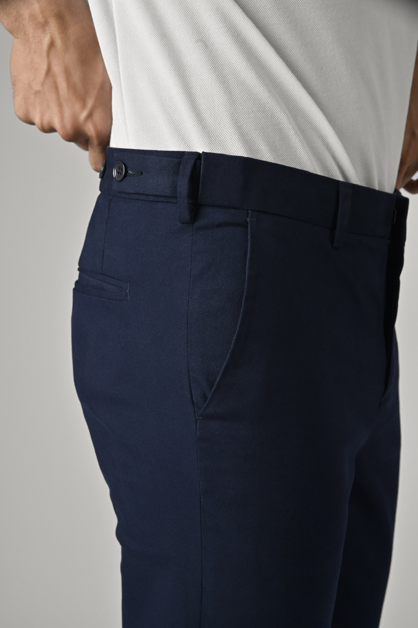 PATRON CHINOS PANTS NAVY