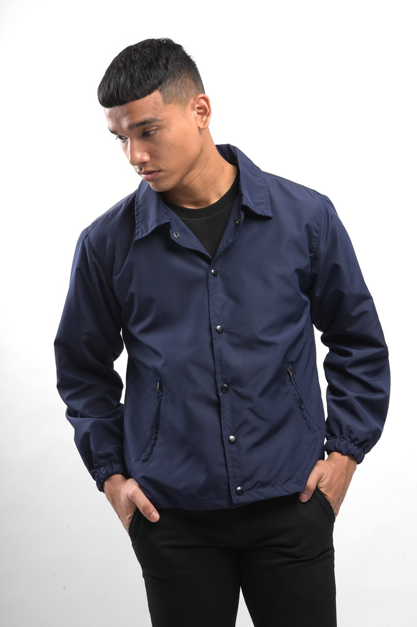 POAC16-BRISTOL COACH JACKET IN NAVY