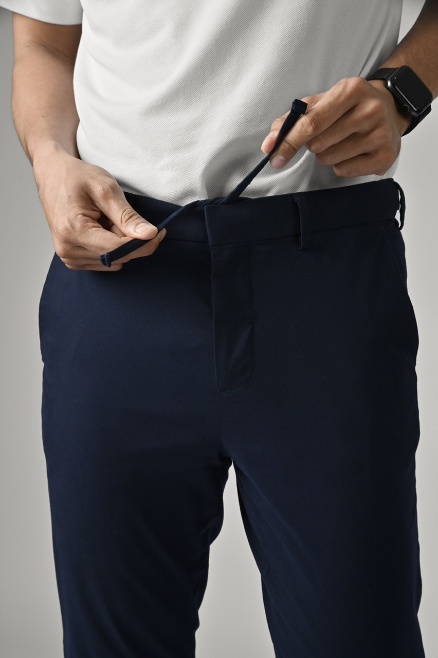 PATRON CHINOS PANTS NAVY