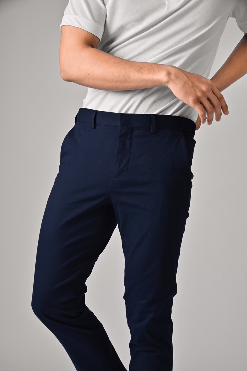 PATRON CHINOS PANTS NAVY