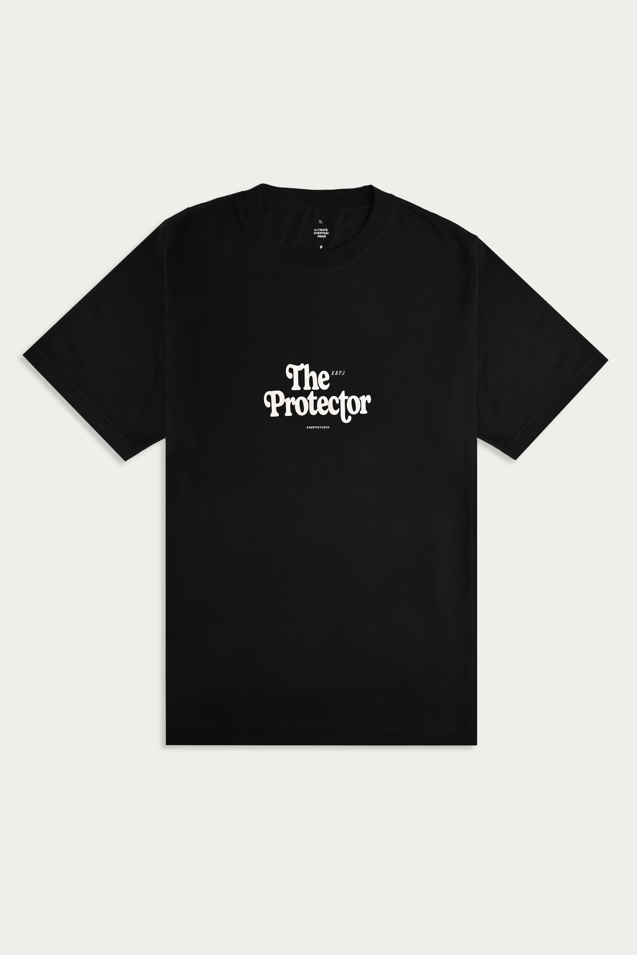 PTEY02-THE PROTECTOR TEES BLACK