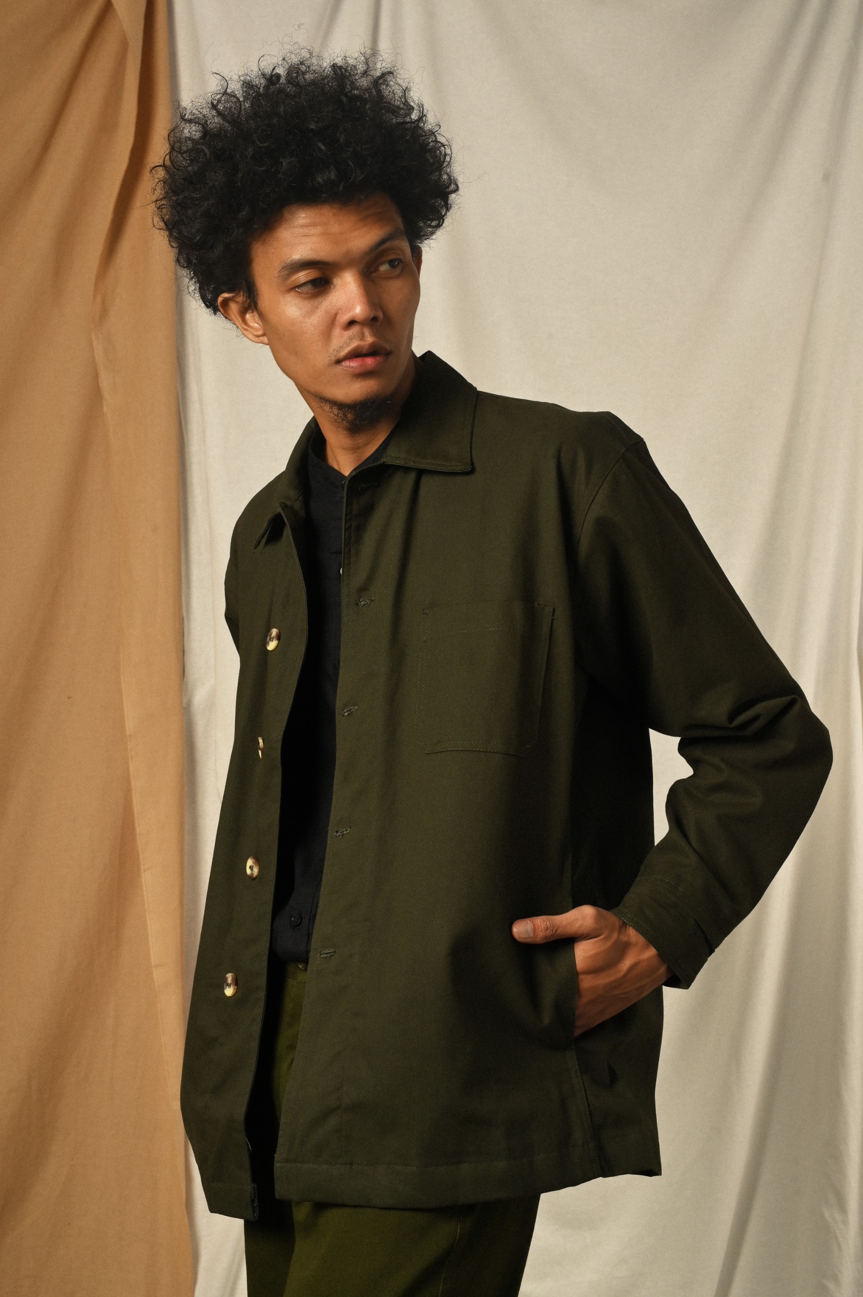 GARRET JACKET OLIVE