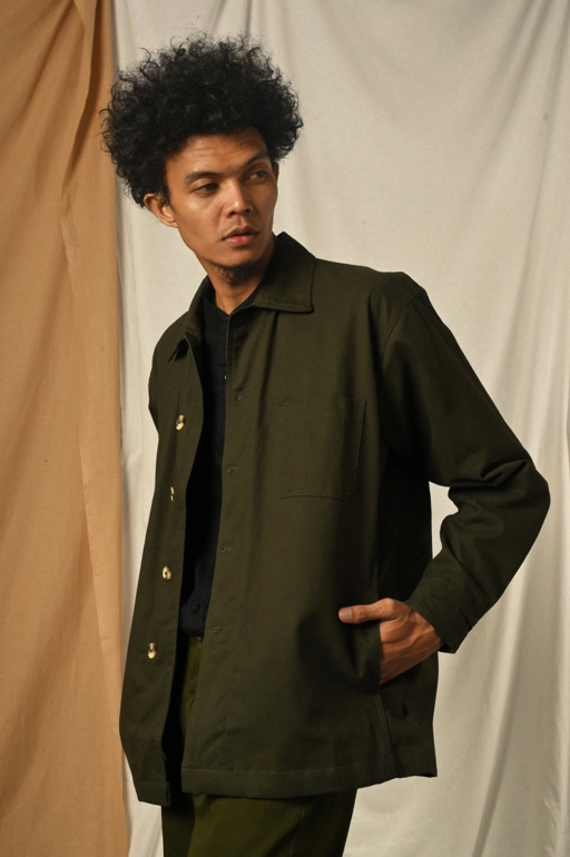 Image of GARRET JACKET OLIVE
