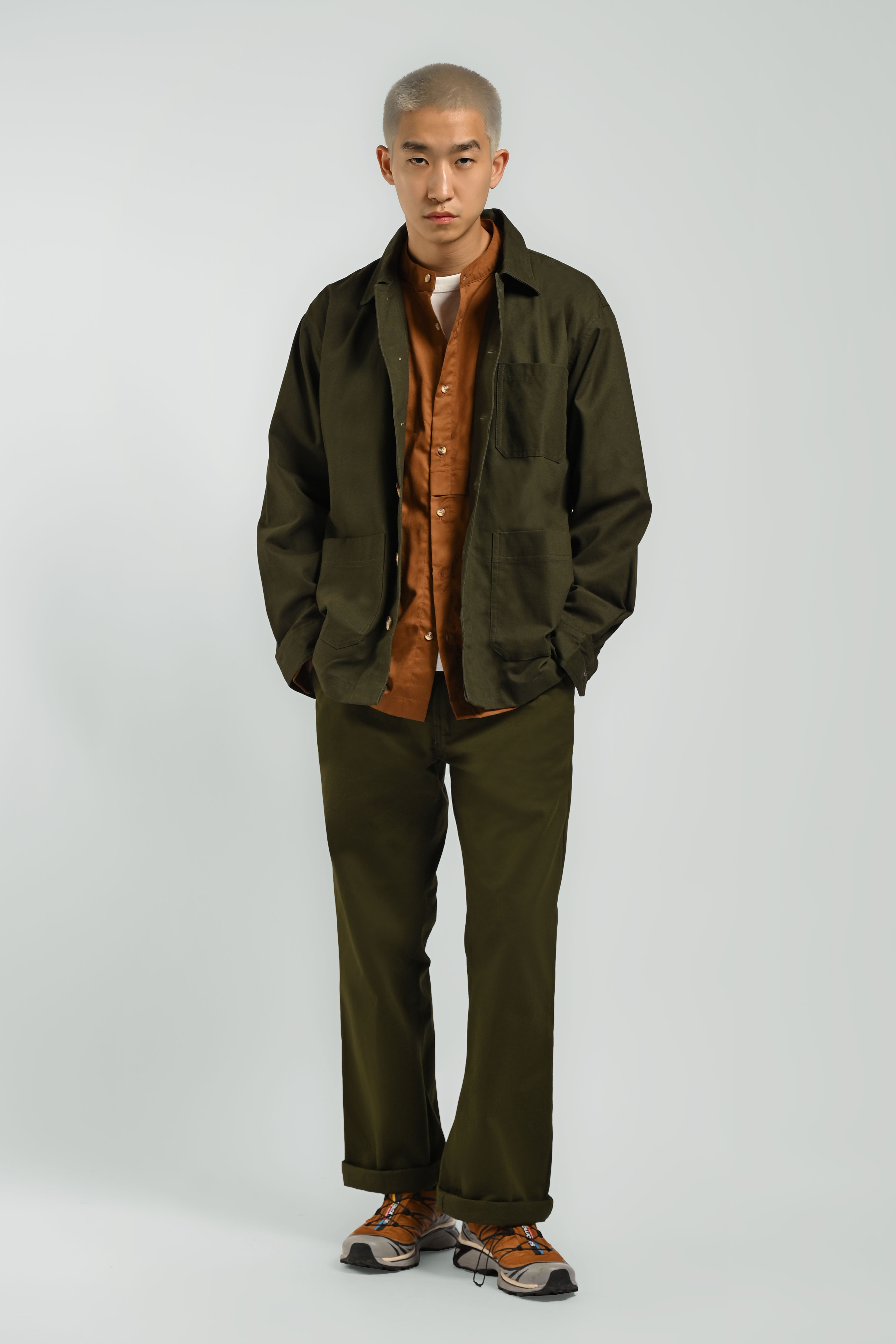 HIROSHI JACKET OLIVE