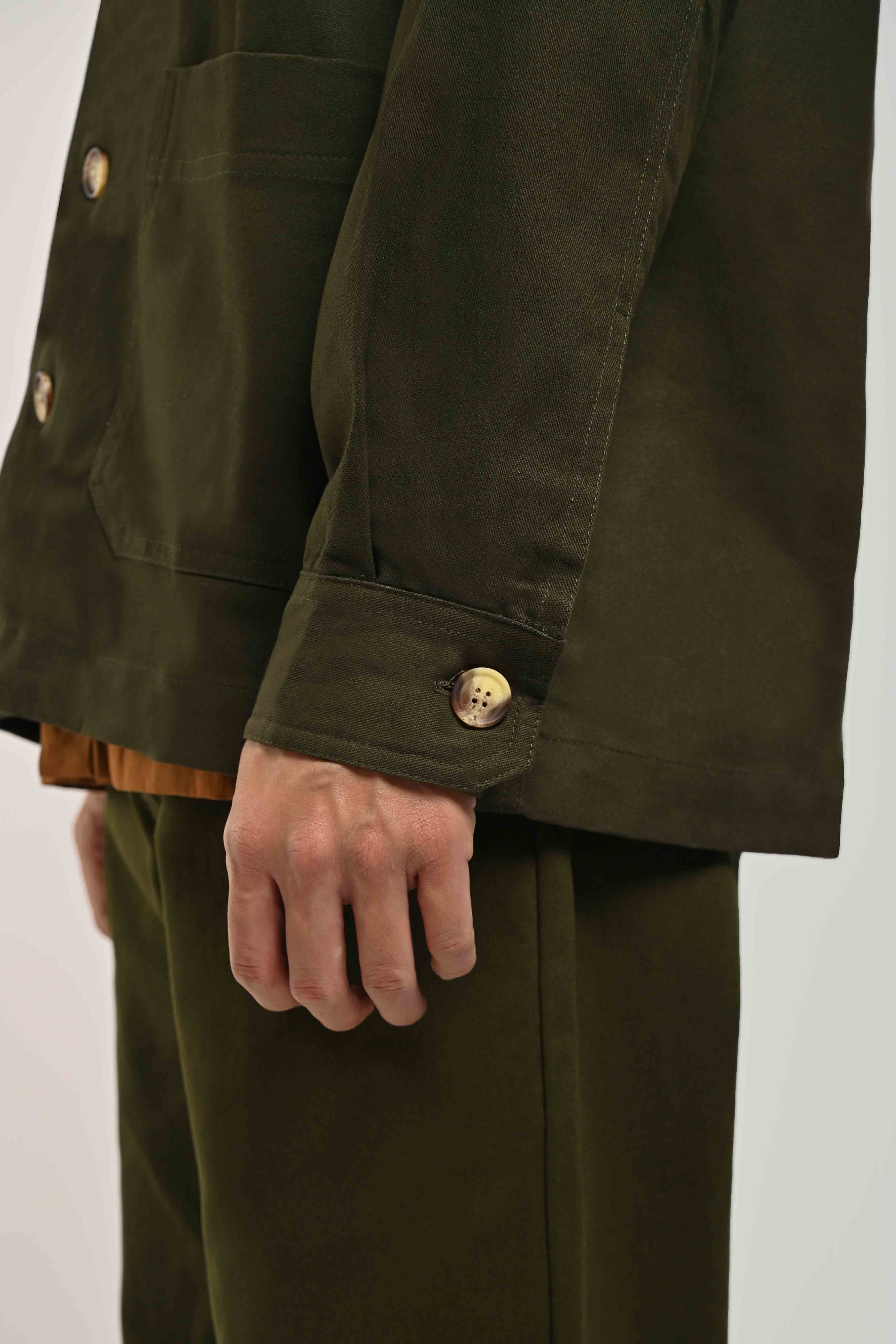 HIROSHI JACKET OLIVE