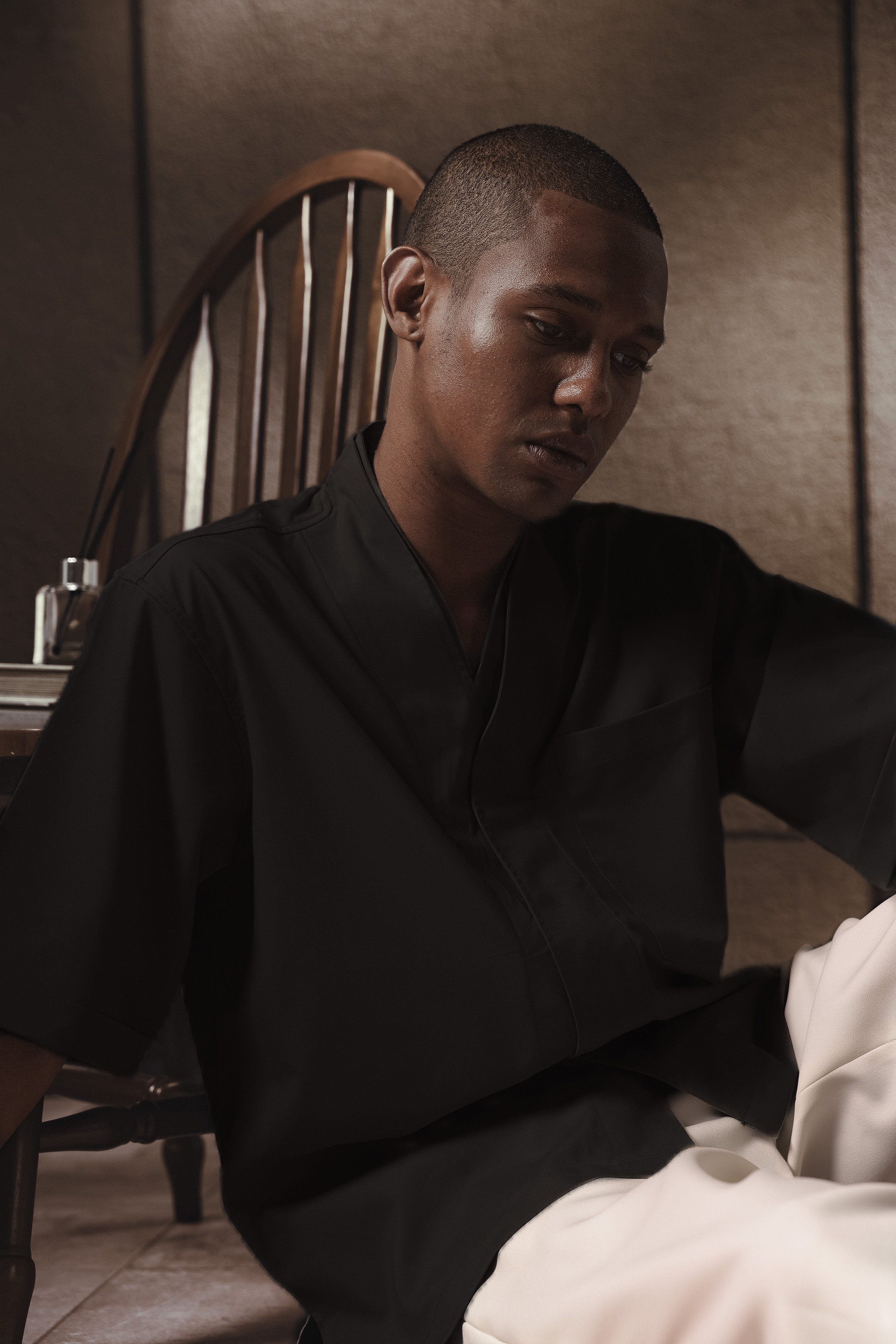 TOKYO DOUBLE SHIRT BLACK