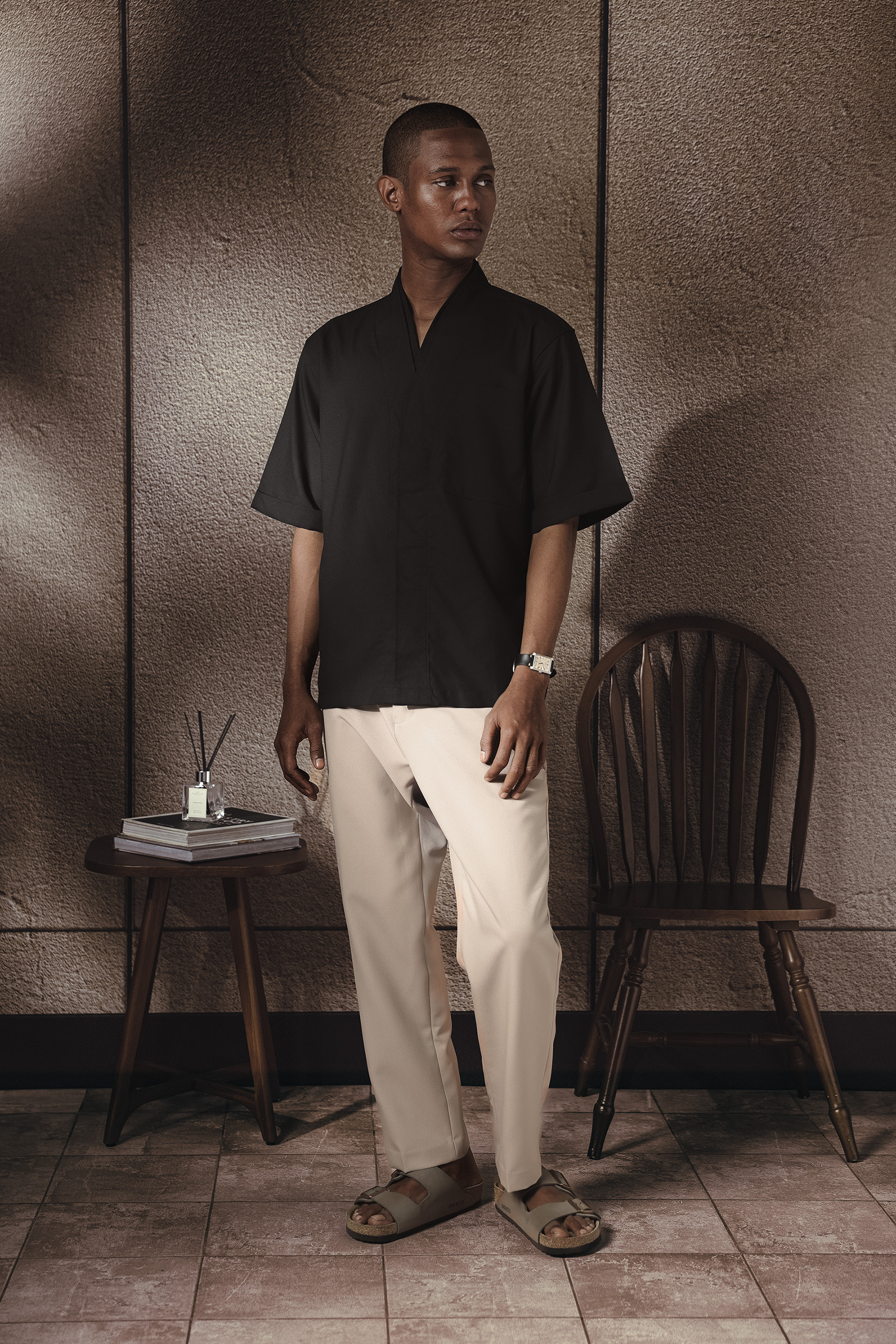 TOKYO DOUBLE SHIRT BLACK