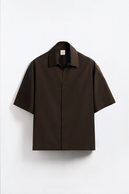 Image of Shiroi Shirt Dark Brown