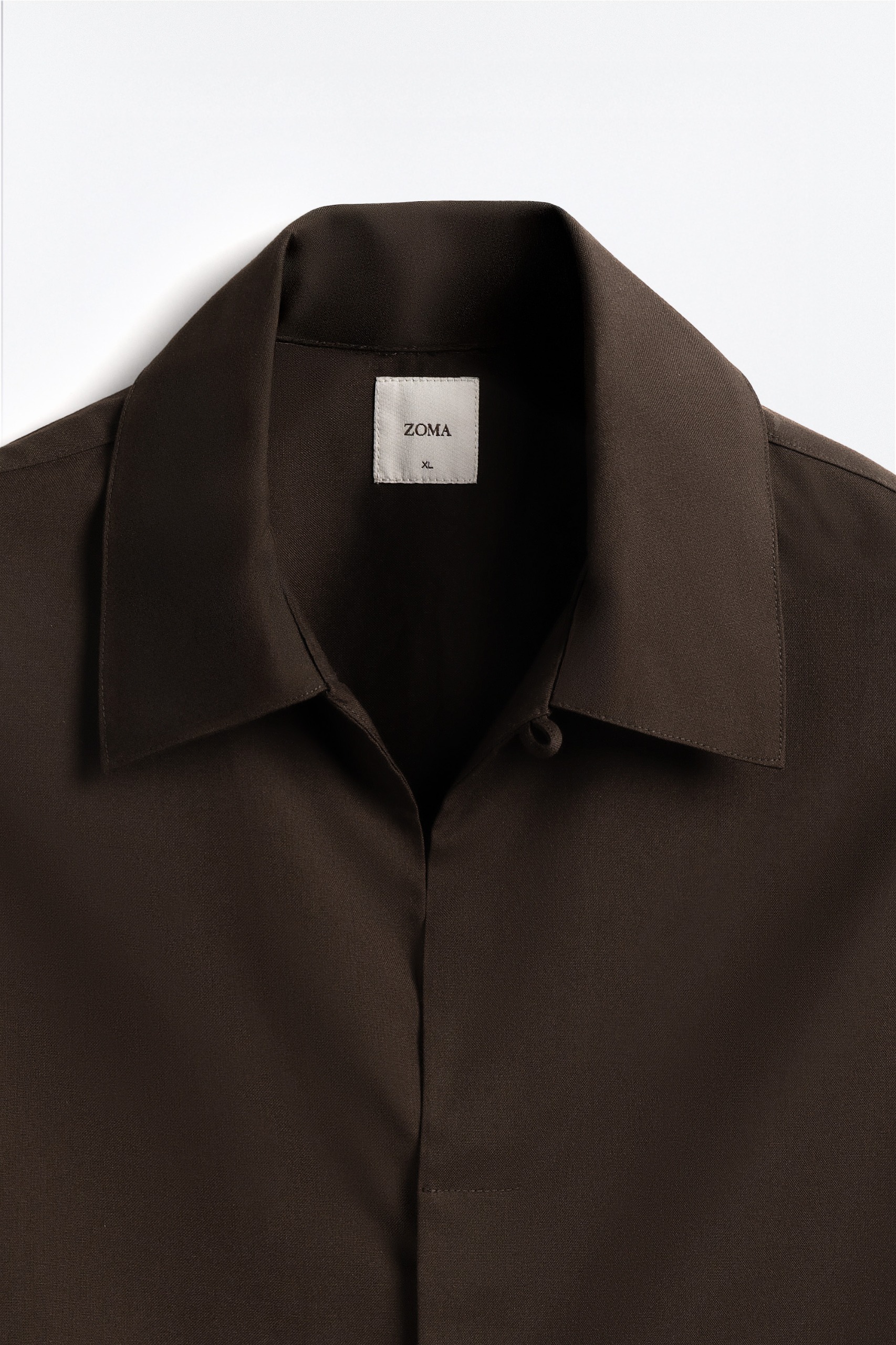 Shiroi Shirt Dark Brown