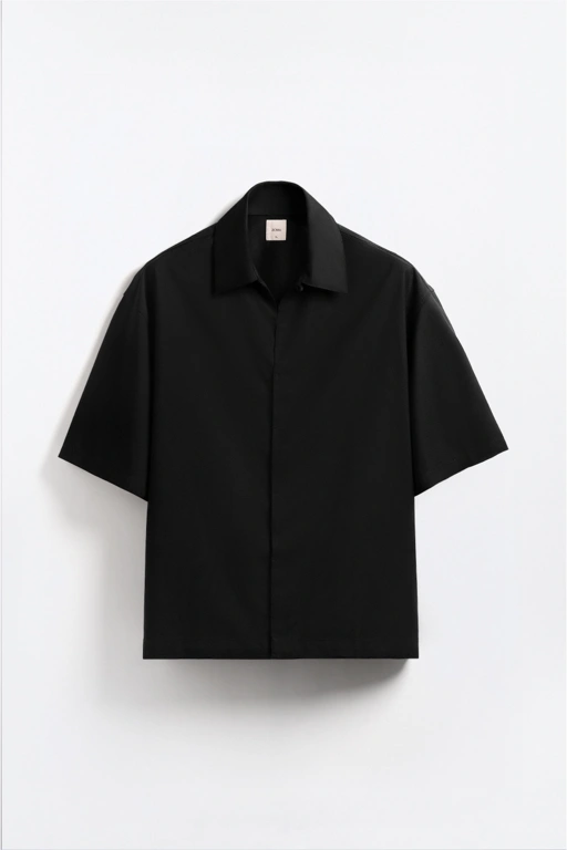 Image of Shiroi Shirt Black