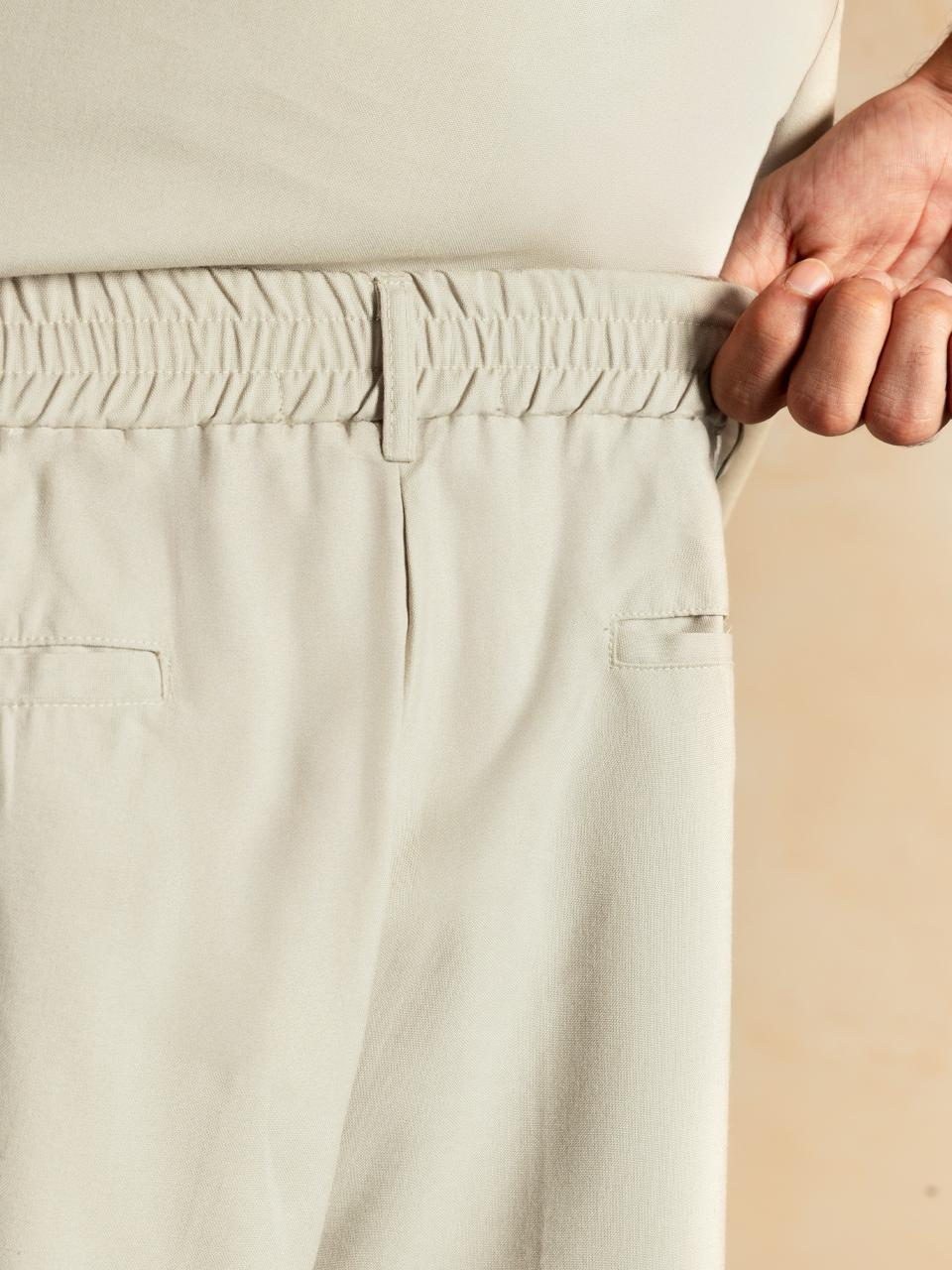 Kira Loose Pants Beige