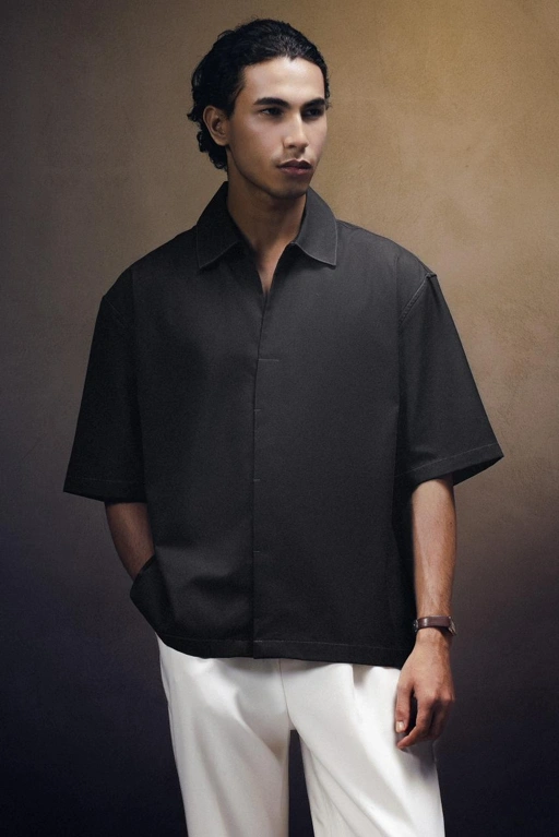 Image of Shiroi Shirt Dark Grey