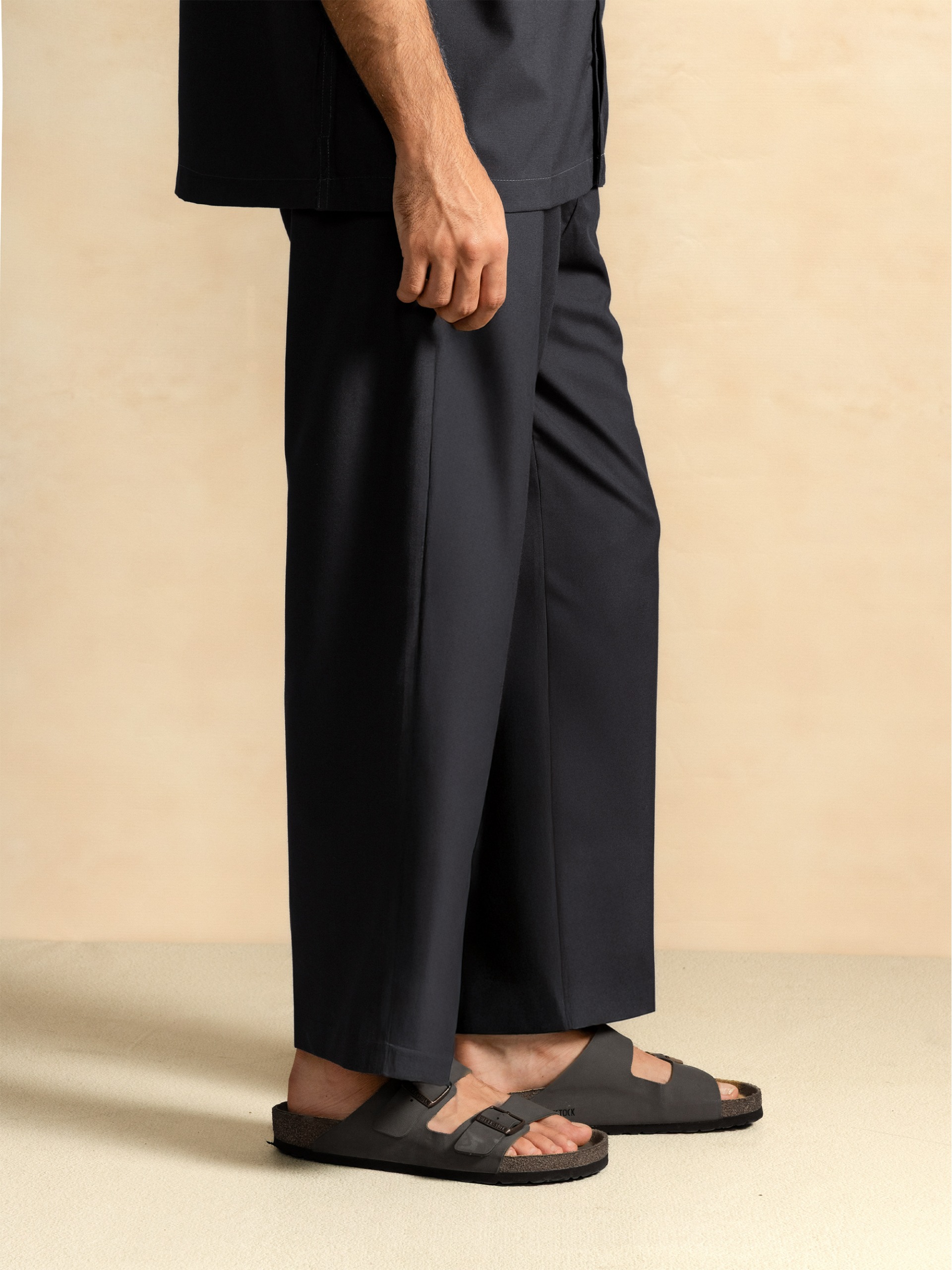 Kira Loose Pants Dark Grey