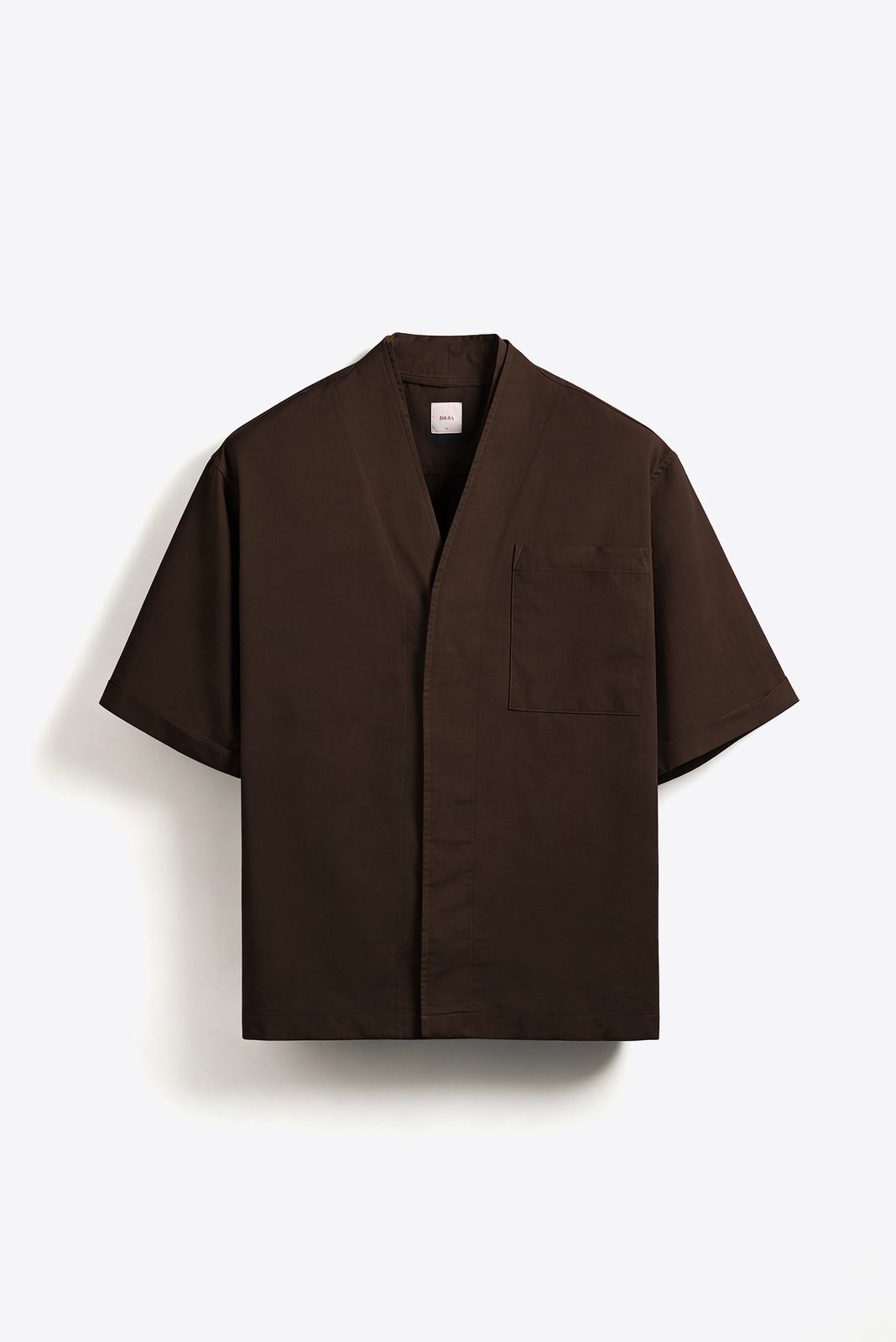 TOKYO DOUBLE SHIRT DARK BROWN