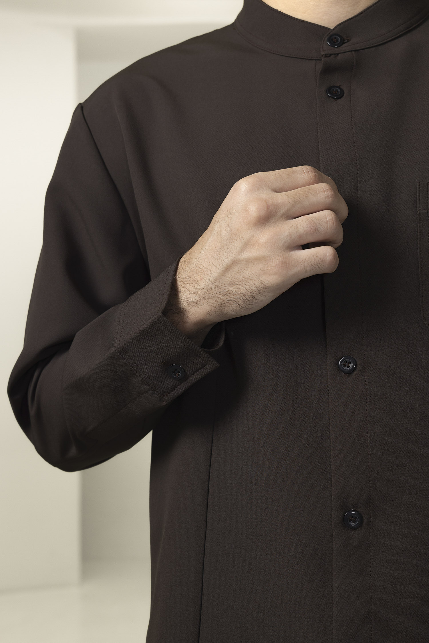 Hikary Shirt Dark Brown