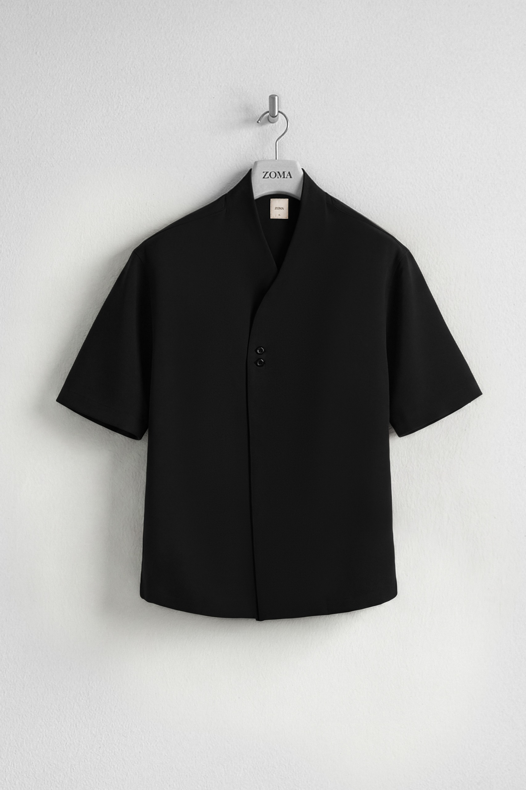 Arata Short Sleeve Shirt Black