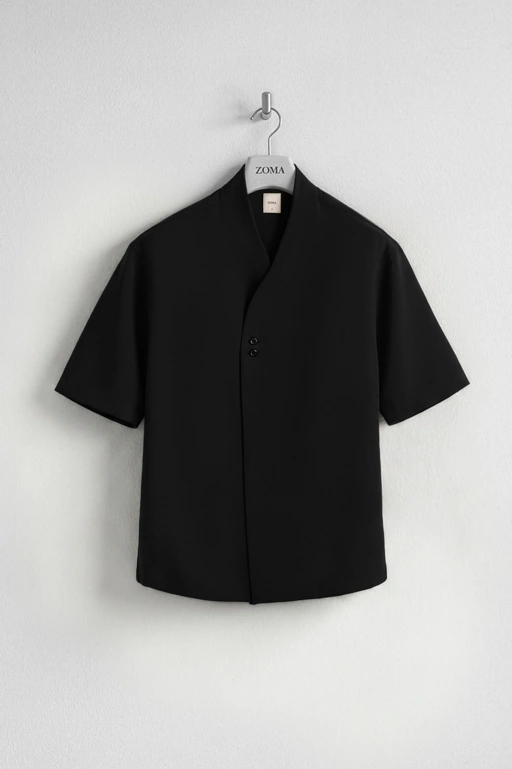 Arata Short Sleeve Shirt Black