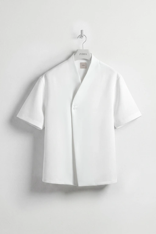 Arata Short Sleeve Shirt White