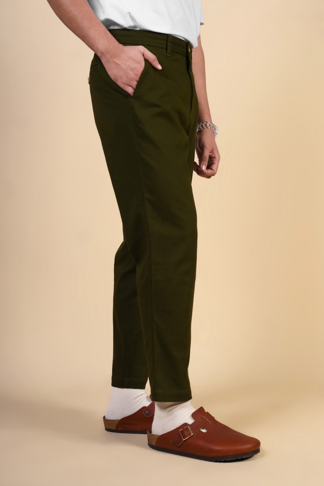AKHF CHINOS ANKEL PANTS ARMY