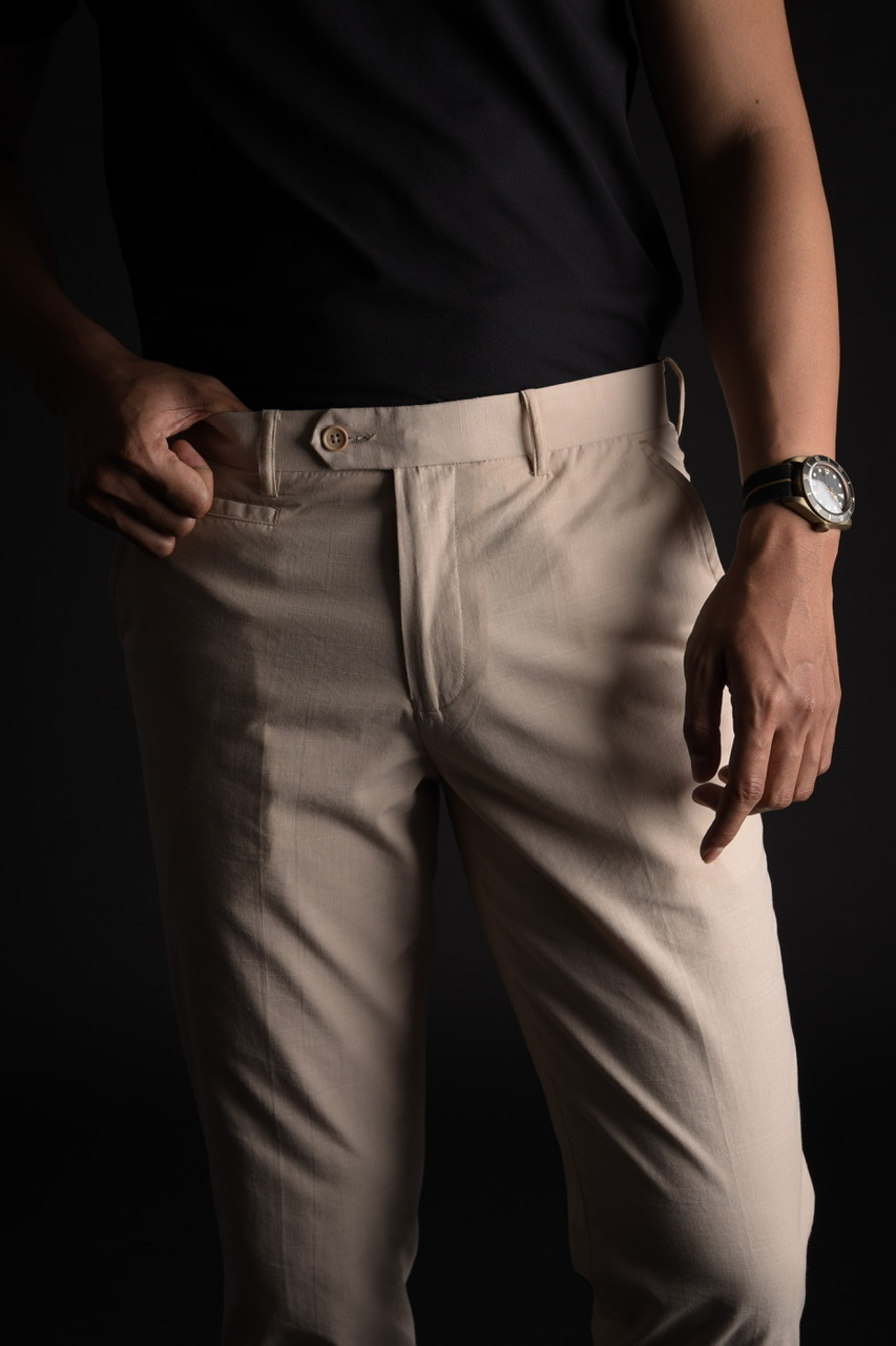 ANKARA PANTS CREAM