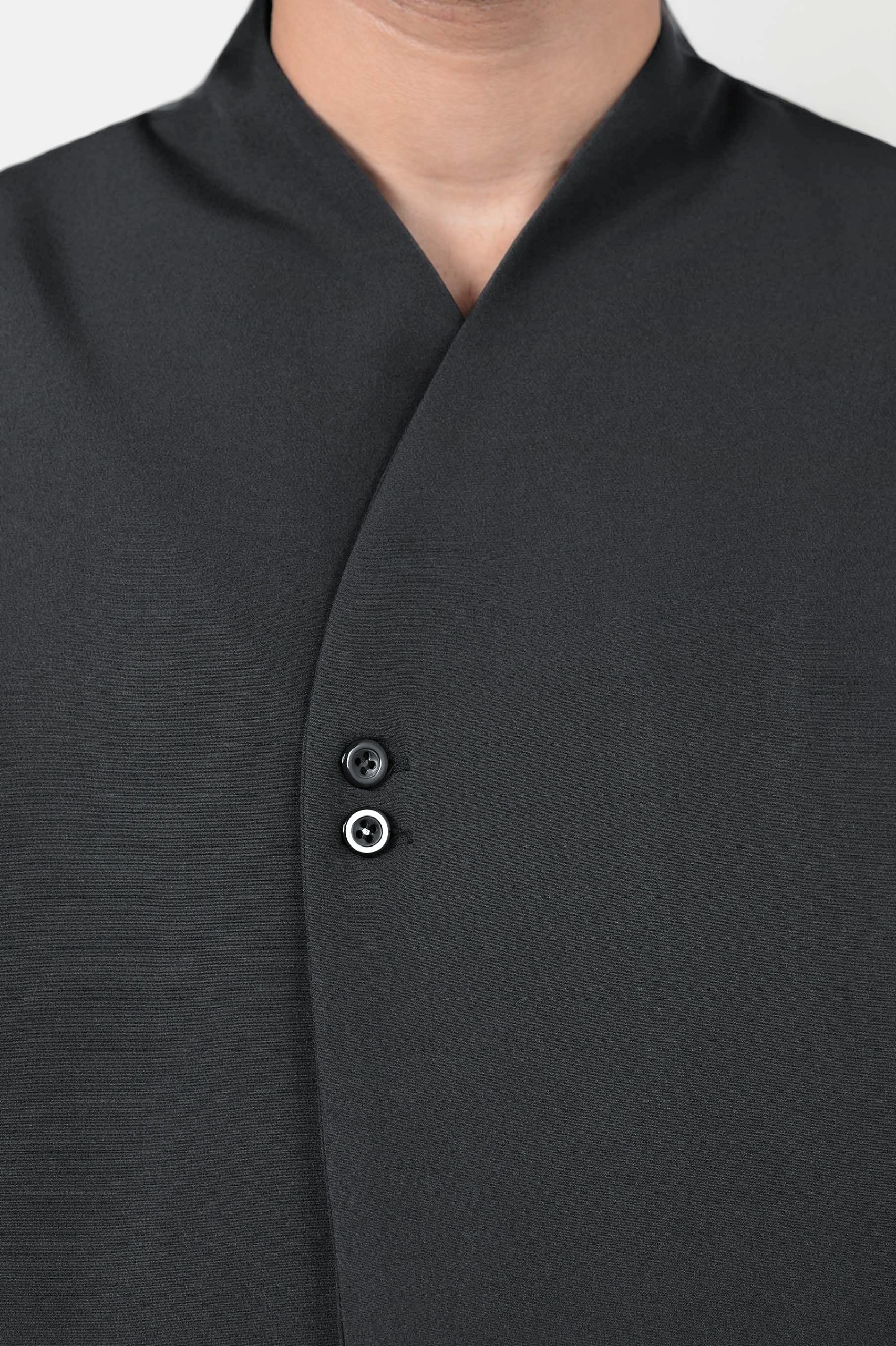 Arata Short Sleeve Shirt Dark Grey