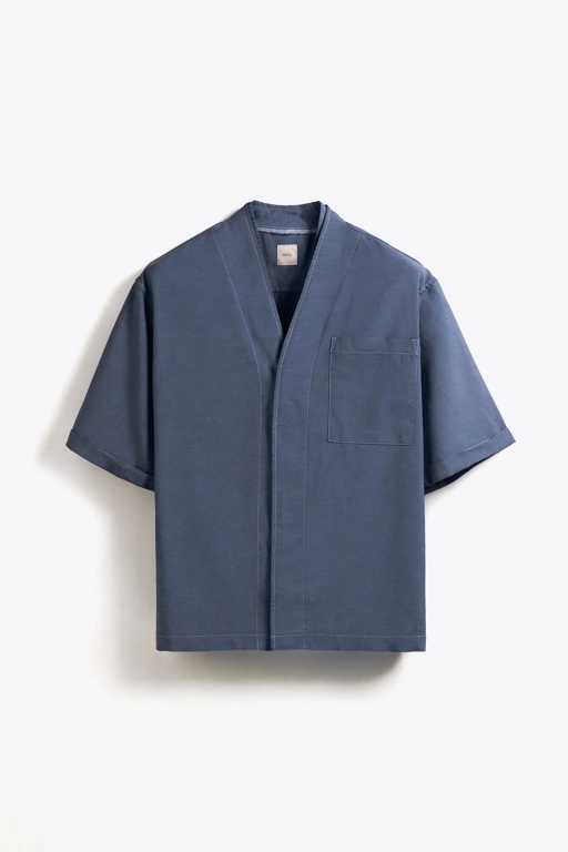 Image of TOKYO DOUBLE SHIRT LIGHT GREY