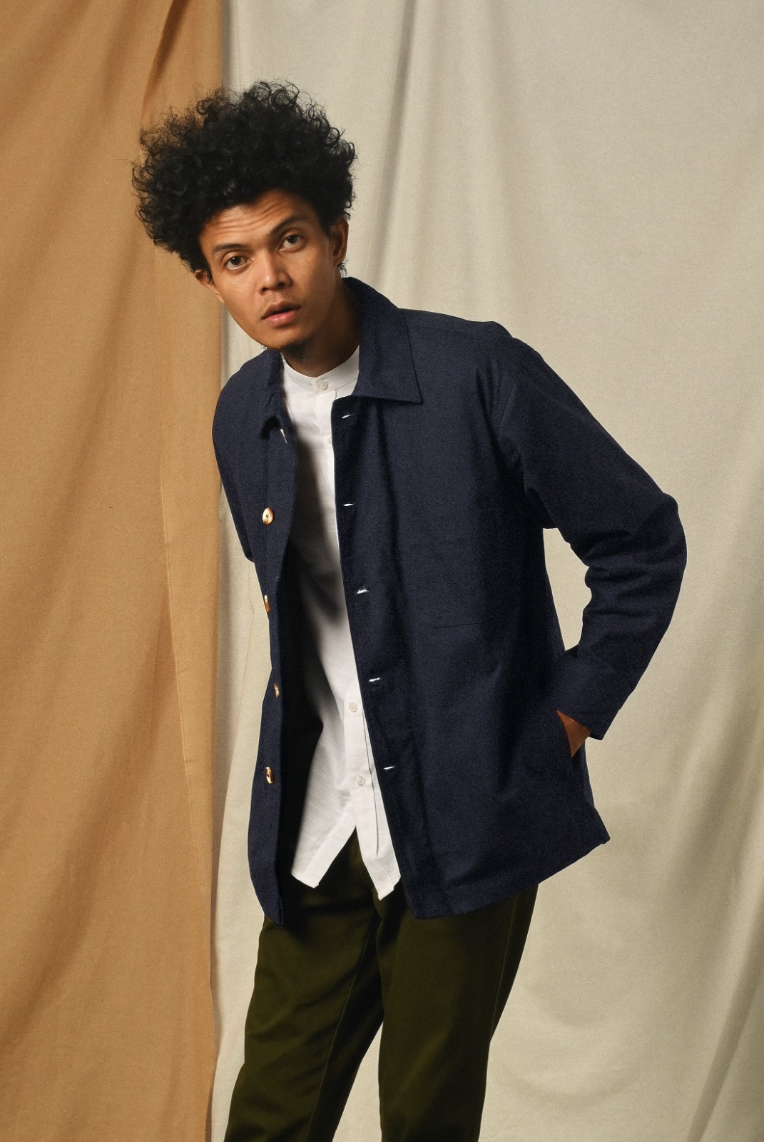 GARRET JACKET NAVY