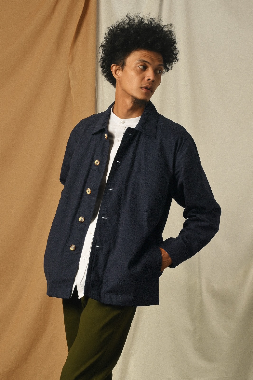 GARRET JACKET NAVY