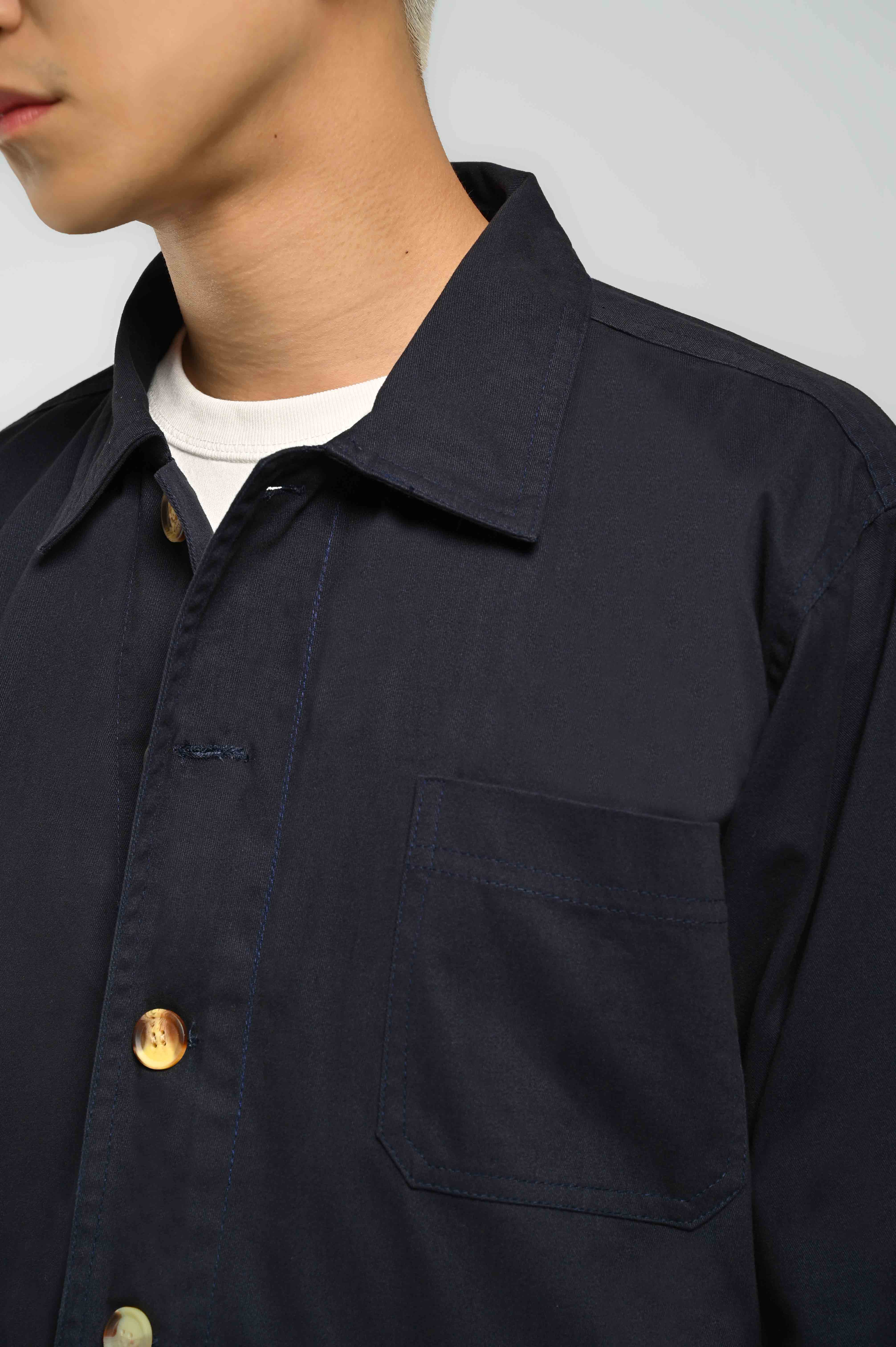 HIROSHI JACKET NAVY