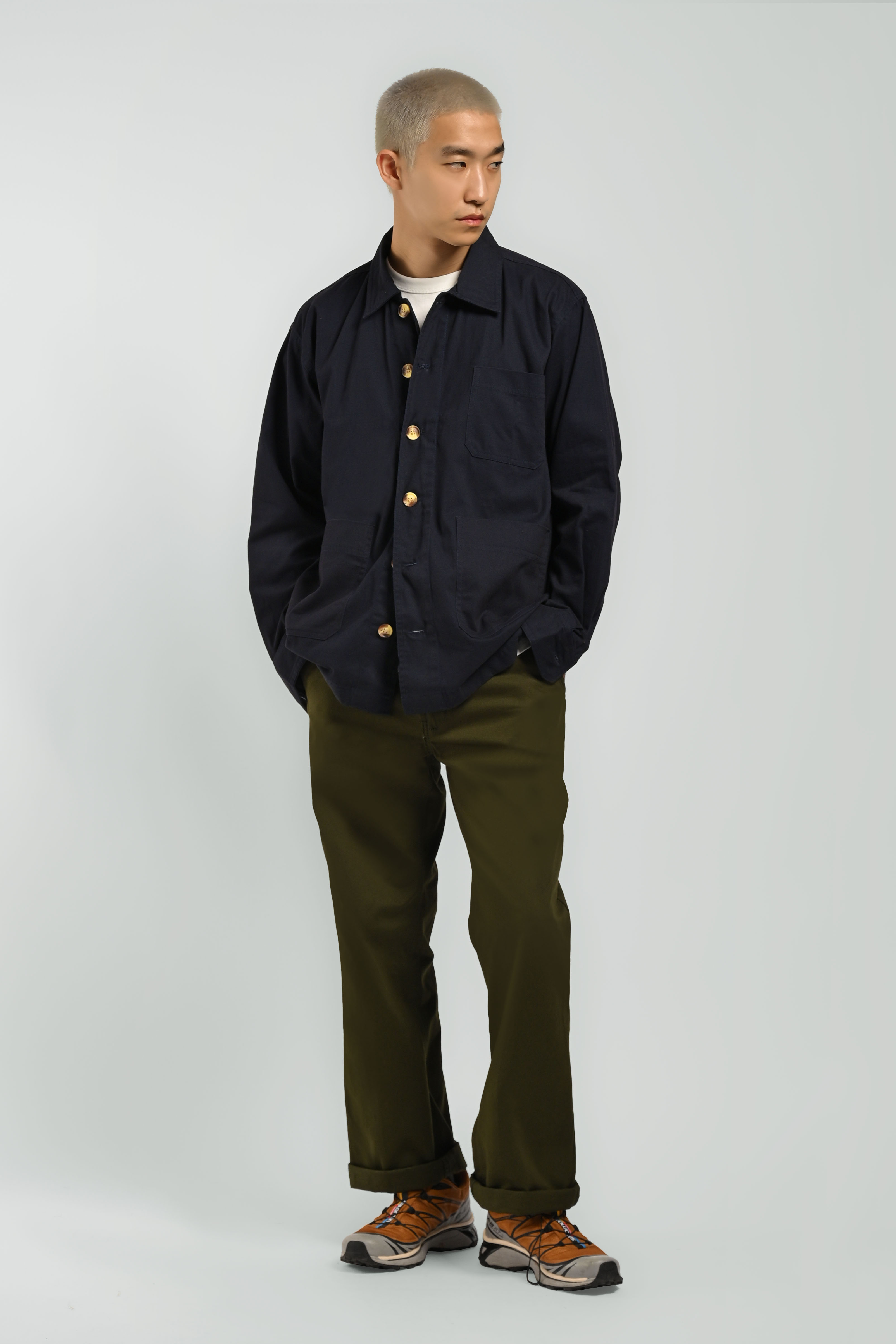 HIROSHI JACKET NAVY