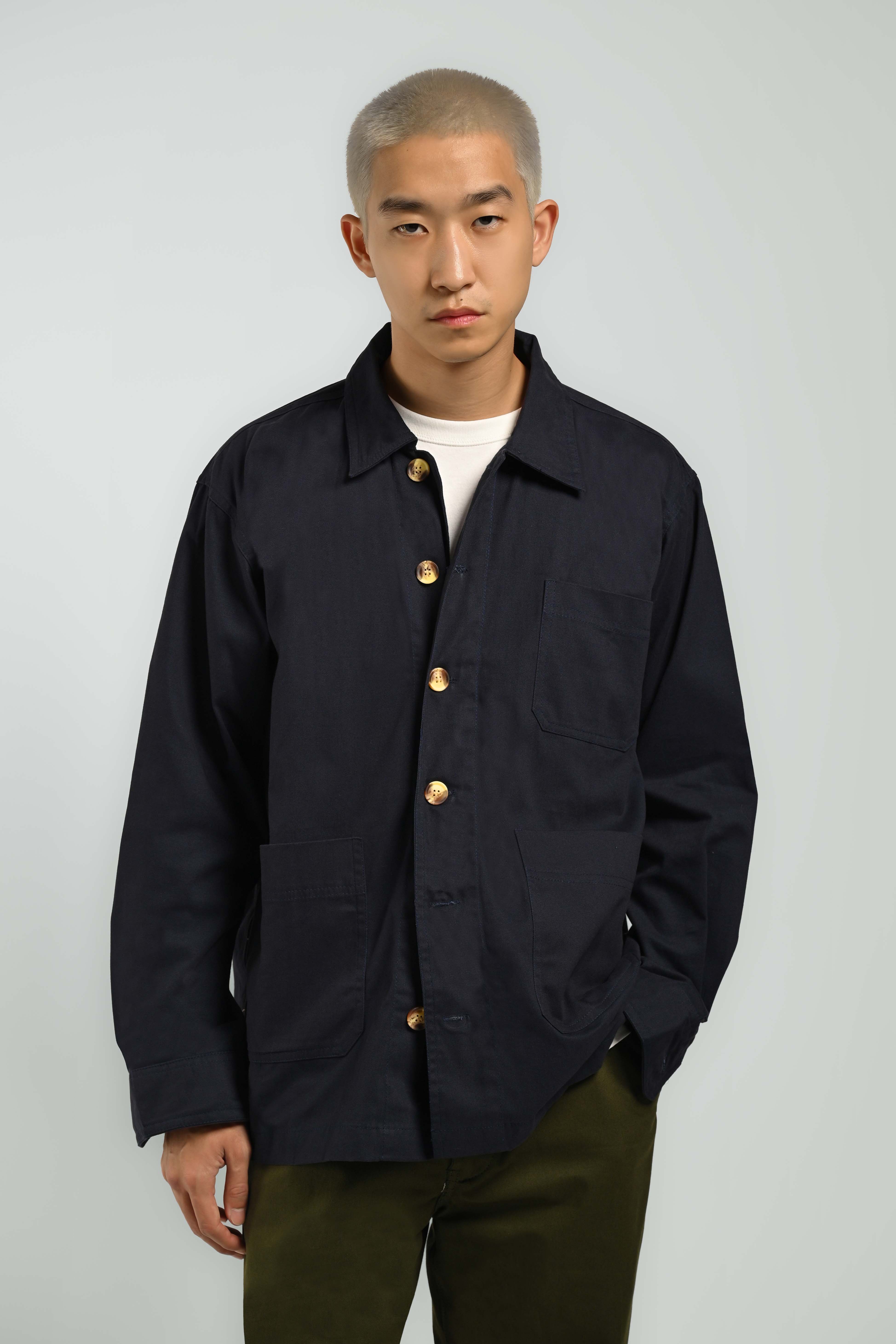 HIROSHI JACKET NAVY