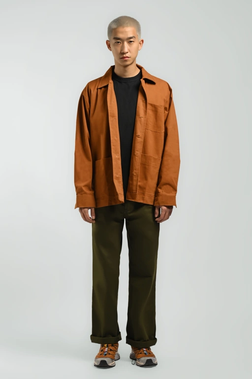 Image of HIROSHI JACKET BROWN