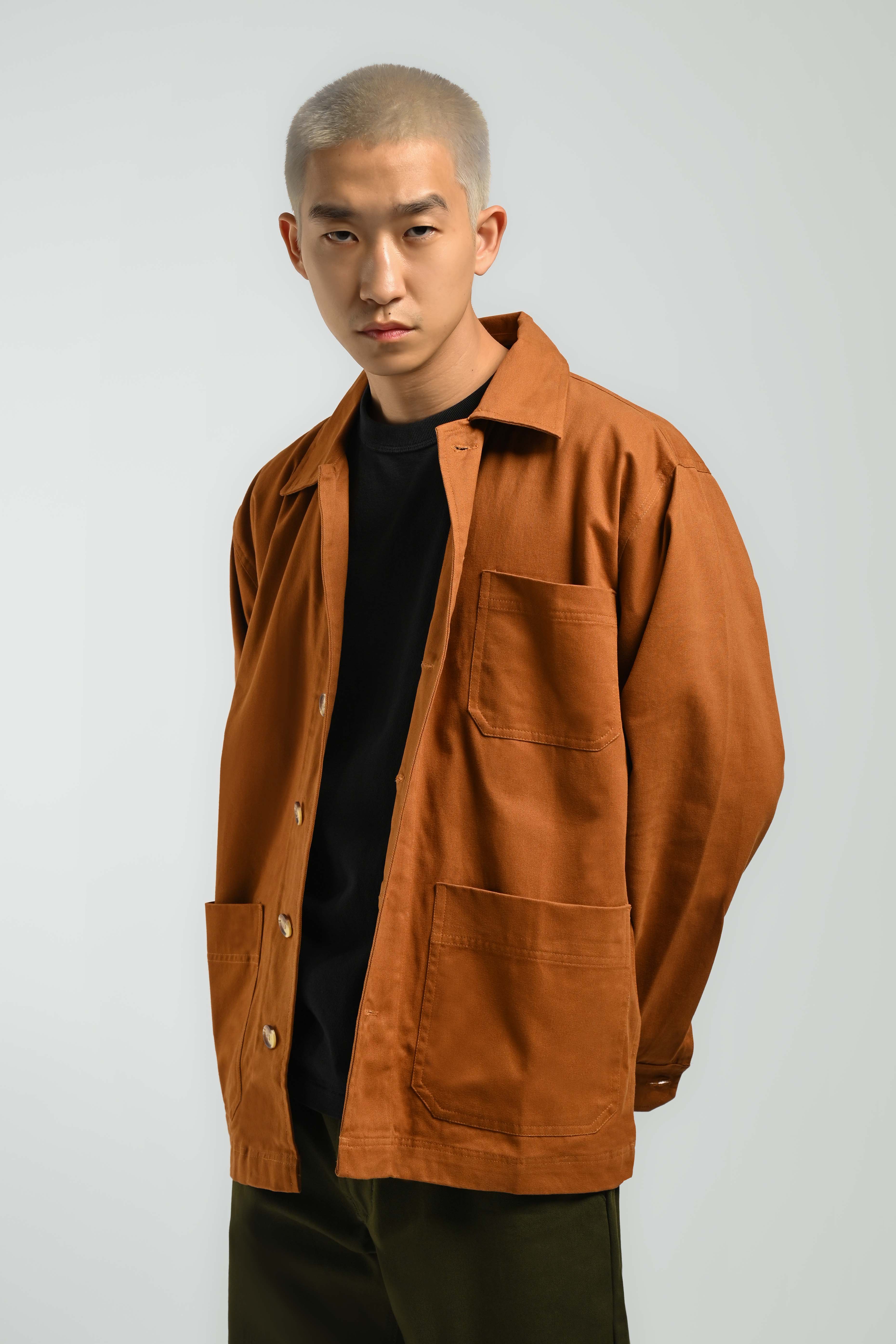 HIROSHI JACKET BROWN