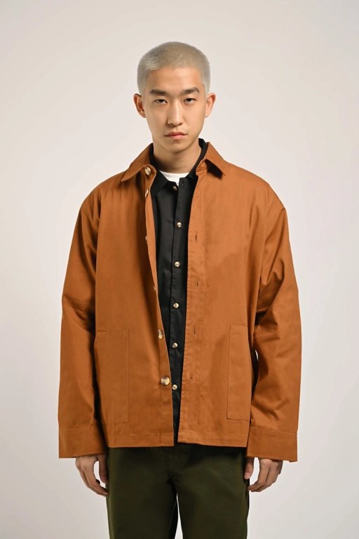 Image of SORA JACKET LIGHT BROWN